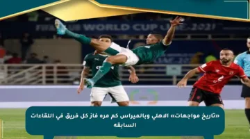 «تاريخ مواجهات» الأهلي وبالميراس كم مرة فاز كل فريق في اللقاءات السابقة